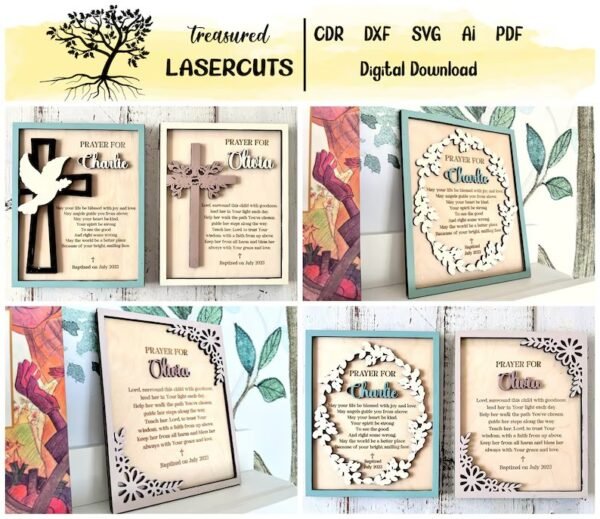 Regalo De Bautismo Creativo Digital